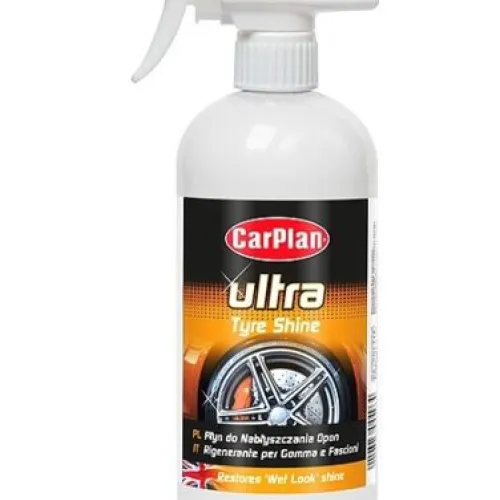 Gumiápoló- és védő spray 500 ml, CarPlan Ultra Tyre Shine