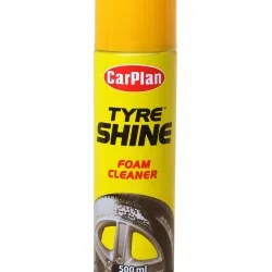 Gumiápoló hab spray 500 ml, CarPlan Instant Tyre Shine