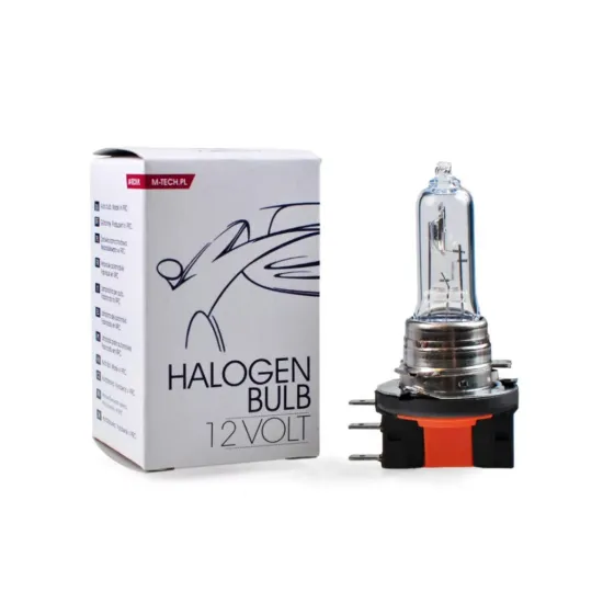 Izzó 12V H15/15/55W 5000K darabos M-Tech