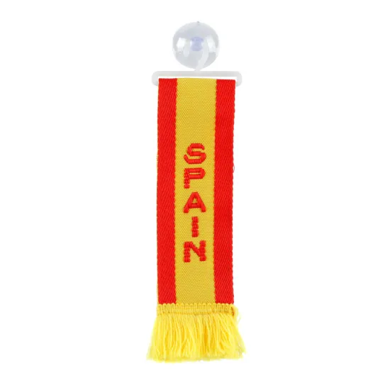 Kabindíszítő tapadókorongos mini zászló - Spain - Spanyolország Kabindíszítő tapadókorongos mini zászló - Spain - Spanyolország