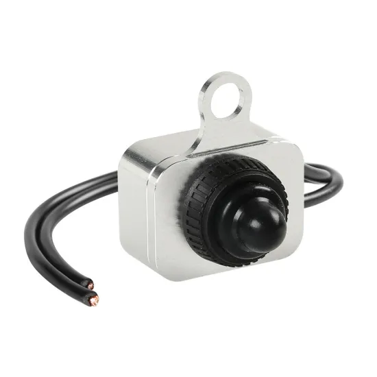 Kapcsoló, vízálló, alumínium 12V / 6A, Lampa 90464 Kapcsoló, vízálló, alumínium 12V / 6A, Lampa 90464