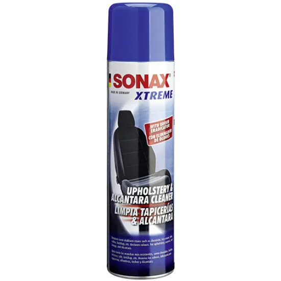 Kárpit- és Alcantara tisztító spray 400ml, Sonax Xtreme Upholstery & Alcantara Cleaner Kárpit- és Alcantara tisztító spray 400ml, Sonax Xtreme Upholstery & Alcantara Cleaner