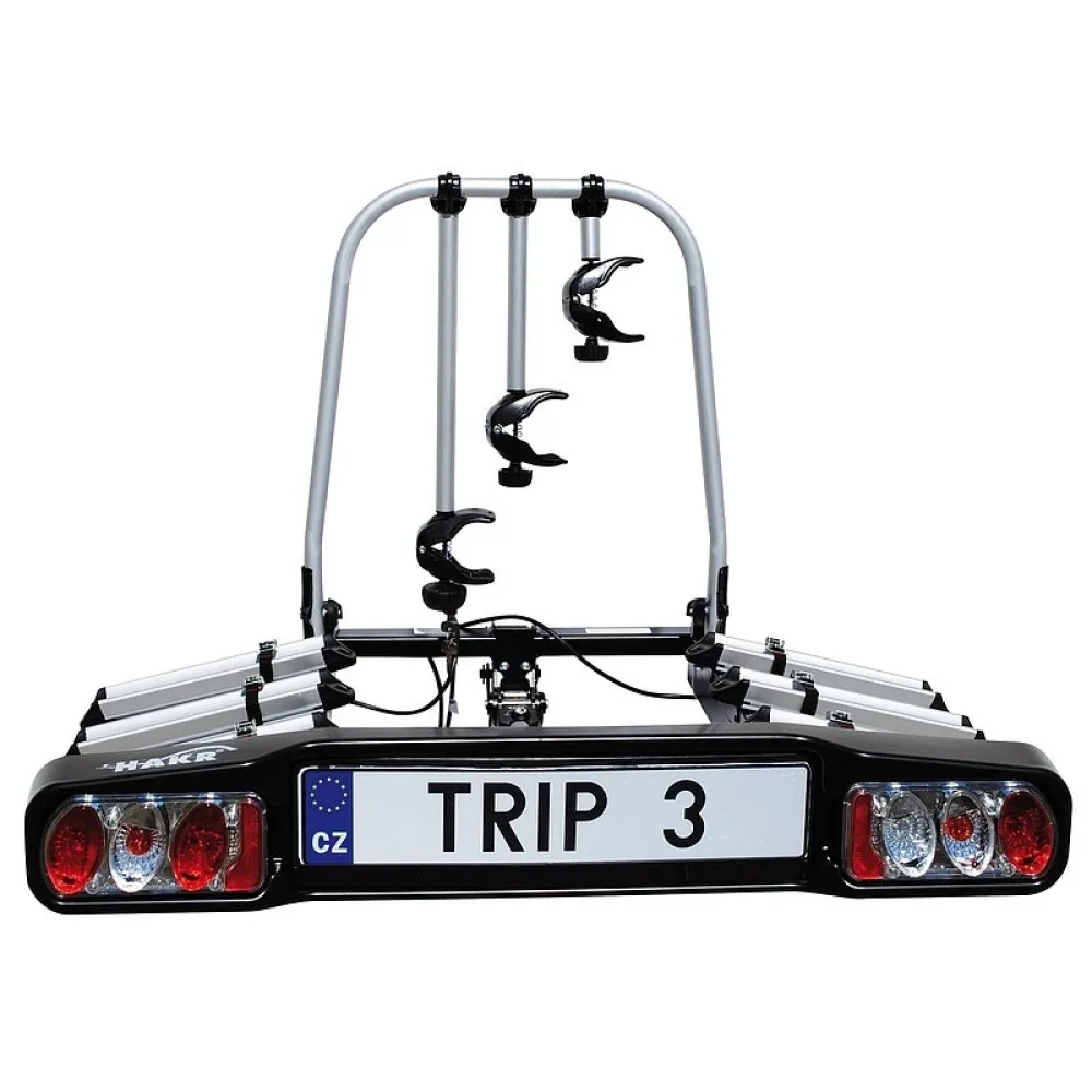 Kerékpártartó vonóhorogra, 3db kerékpárhoz, Hakr Trip 3 Middle