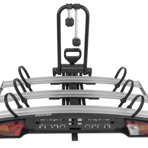 Kerékpártartó vonóhorogra, 3db kerékpárhoz, Menabo Alcor 3