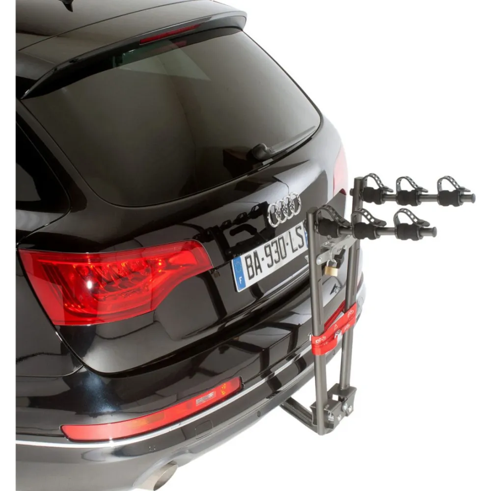 Kerékpártartó vonóhorogra, 3db kerékpárhoz, Mottez Jupiter 3