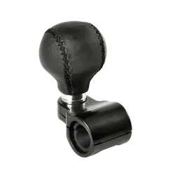 Kormánytekerő gomb, bőr 25 -30 mm Lampa 00137