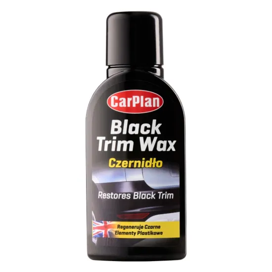 Külső műanyag ápoló 350 ml, CarPlan Black Trim Wax Külső műanyag ápoló 350 ml, CarPlan Black Trim Wax