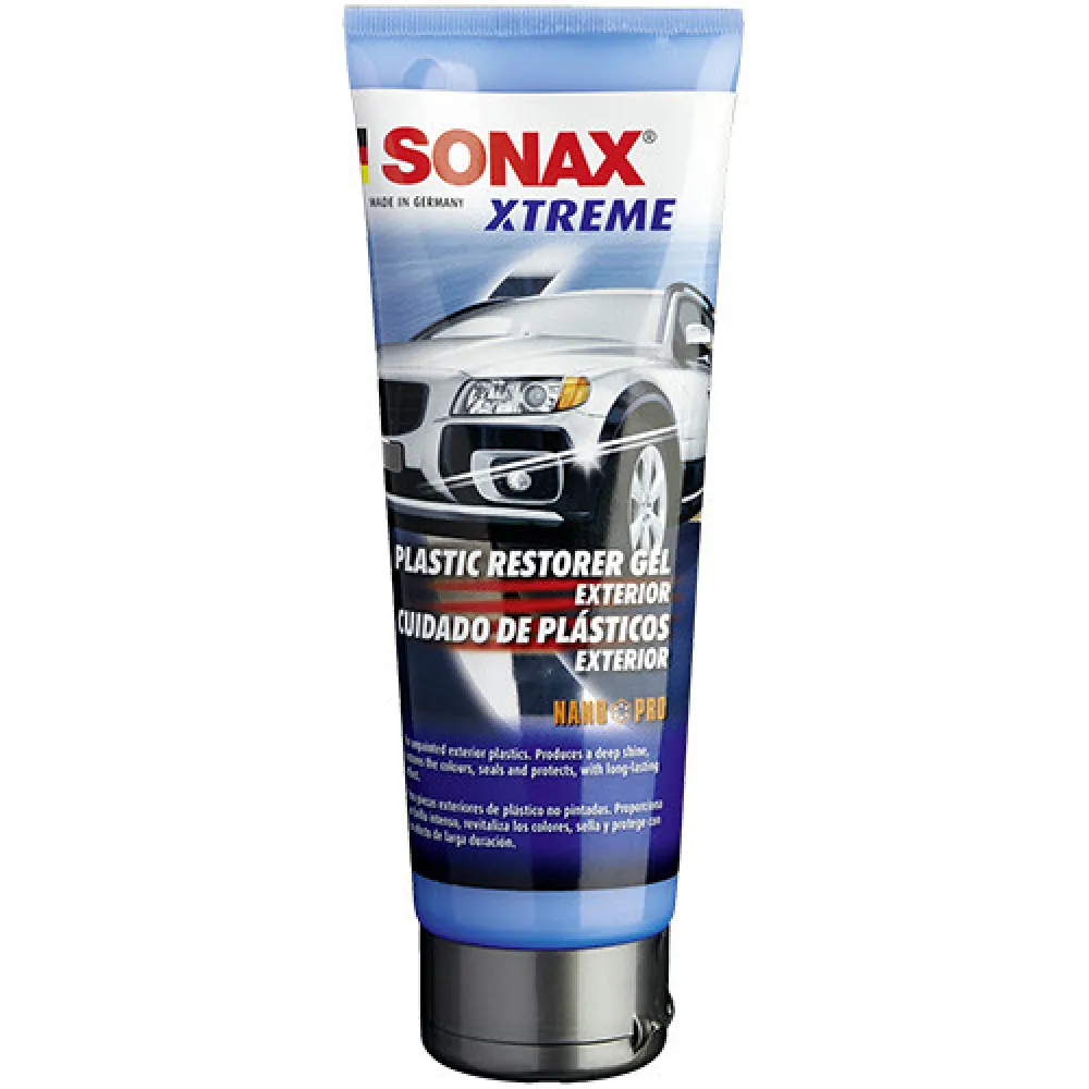 Lökhárító- és külső műanyagápoló gél 250 ml Sonax XTREME NanoPro