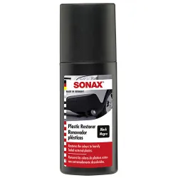 Lökhárító- és műanyag felújító krém fekete, 100 ml Sonax