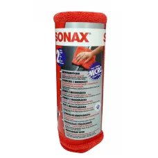 Mikroszálas, külső befejező törlőkendő 2db - 40 x 40 cm, Sonax Microfiber Cloths Exterior