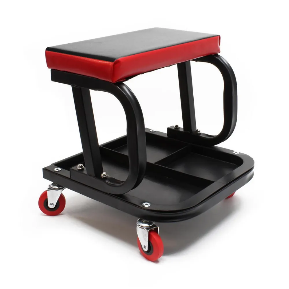 Műhelyszék, szögletes, szerszámtálcával, MaxSpeed