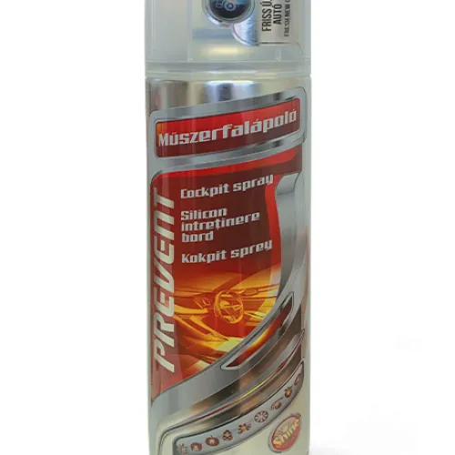 Műszerfalápoló szilikon spray, New Car 500 ml, Prevent