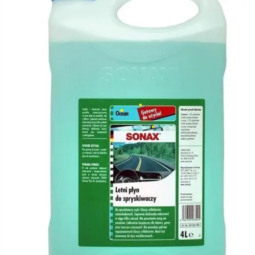 Nyári szélvédőmosó folyadék 4 liter, Sonax Ocean Fresh