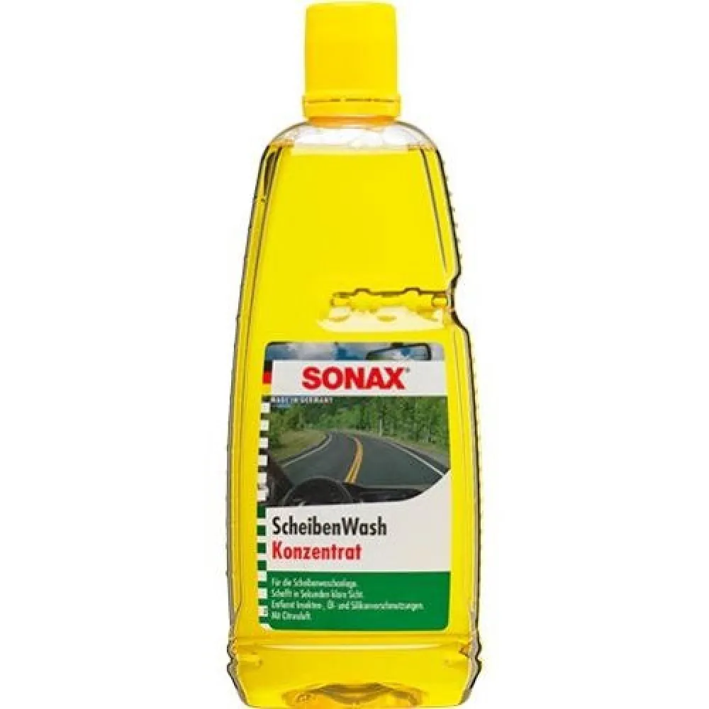 Nyári szélvédőmosó koncentrátum 1 liter Sonax ScheibenWash Citrus