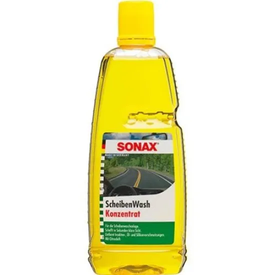 Nyári szélvédőmosó koncentrátum 1 liter Sonax ScheibenWash Citrus Nyári szélvédőmosó koncentrátum 1 liter Sonax ScheibenWash Citrus