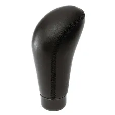 Sebességváltó gomb, bőr fekete, prémium Lampa PLC-8 00110
