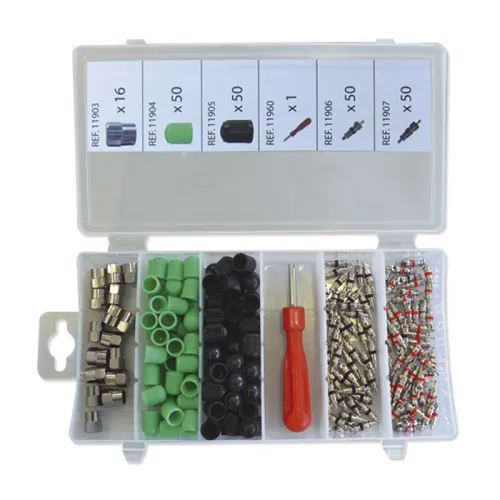 Szelepsapka és szeleptű készlet 217db-os, JBM 52673