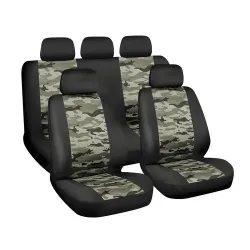 Üléshuzat univerzális 9db-os fekete-terepmintás Lampa Camo Air-Force 54670
