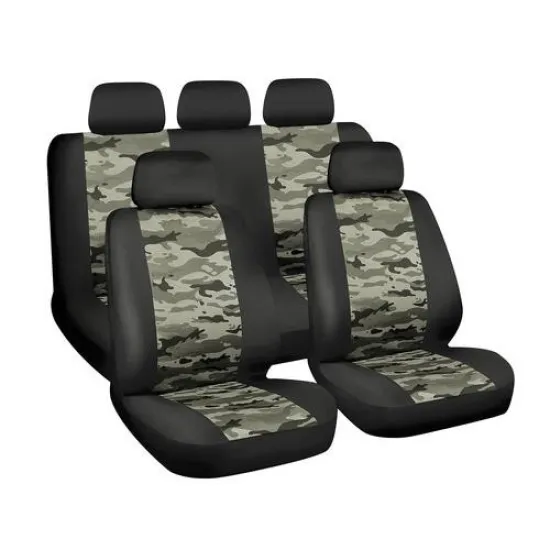 Üléshuzat univerzális 9db-os fekete-terepmintás Lampa Camo Air-Force 54670