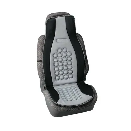 Ülésvédő, magastámlás, mágneses, fekete-szürke, Lampa Pilot High-Back Magnetic Health-Cushion