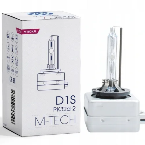 Xenon izzó 12V/35W D1S, 8000K (hideg kékes-fehér), 1db M-tech