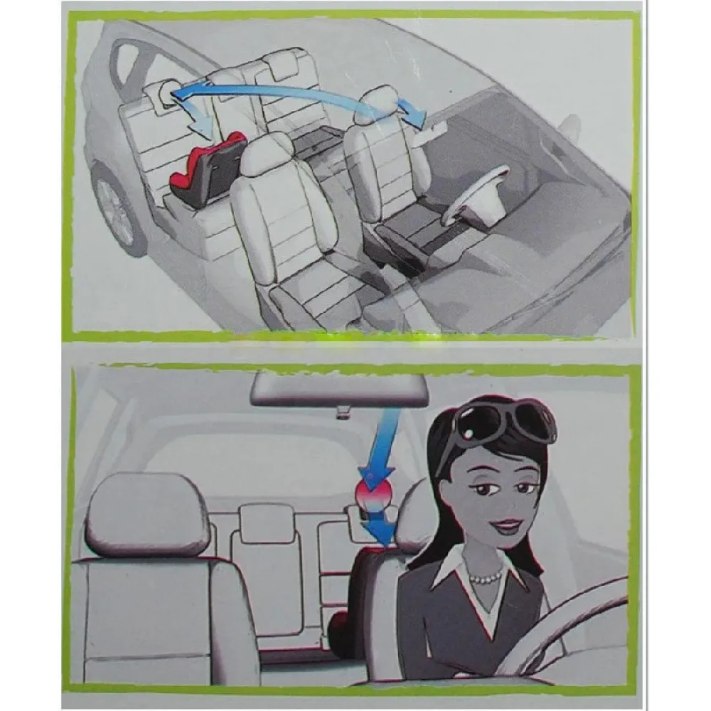 Babafigyelő kerek panoráma (17cm-es) tükör fejtámlára 98423