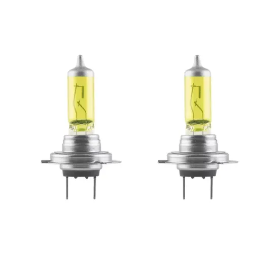 Izzó 12V/55W/H7 2db-os sárga 2600K Neolux N499W