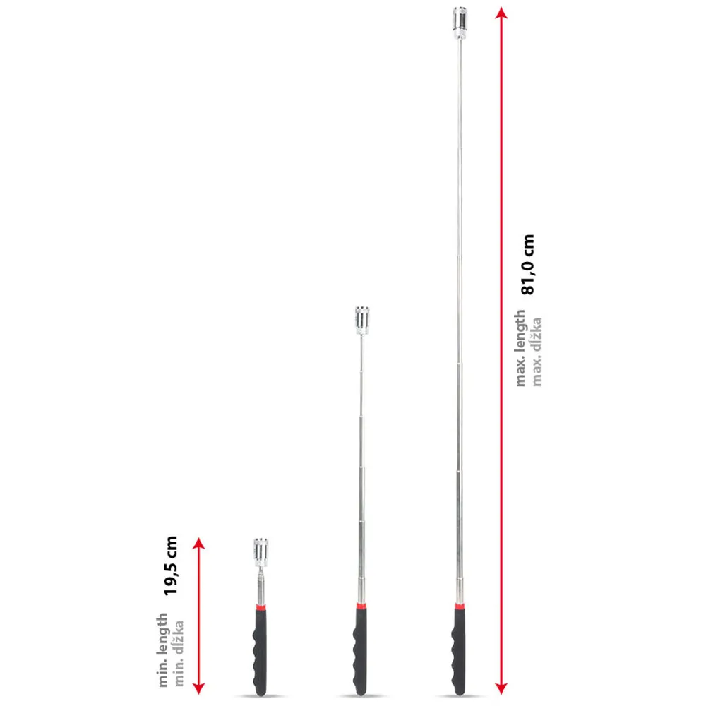 Mágneses teleszkópos LED-es alkatrészkiszedő szerszám AM0597