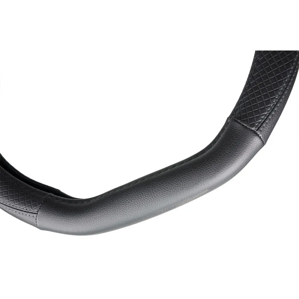 Kormányvédő 37,5cm D-profilú kormányra fekete-szürke AM8814