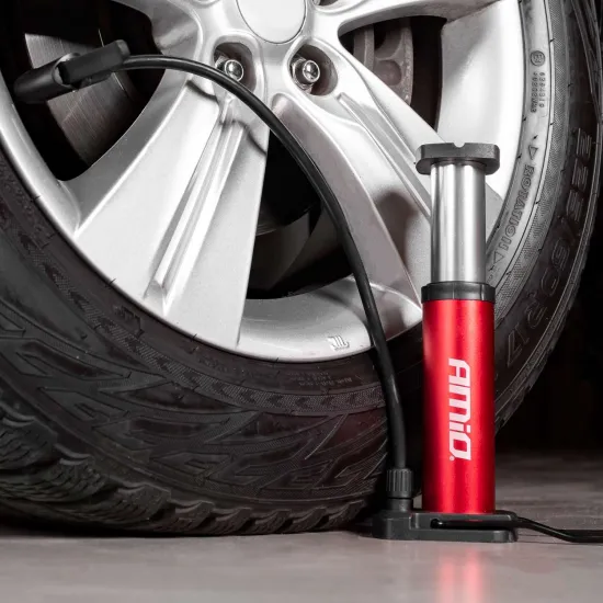 Lábpumpa, minipumpa 160 PSI Amio 2142 Lábpumpa, minipumpa 160 PSI Amio 2142