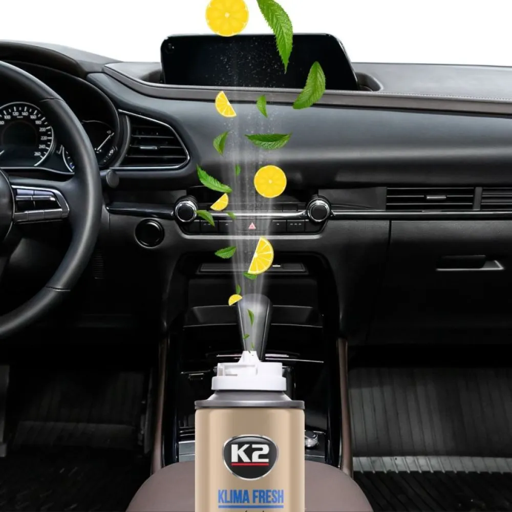 Légkondicionáló illatosító bomba Citrom 150ml K2 Klima Fresh