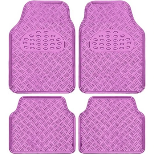 Aluszőnyeg 4db-os nagy rózsaszín vastag