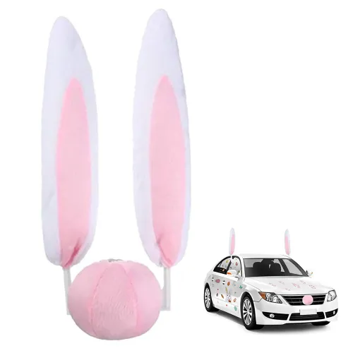 Húsvéti nyuszifül + orr autóra 56MC02