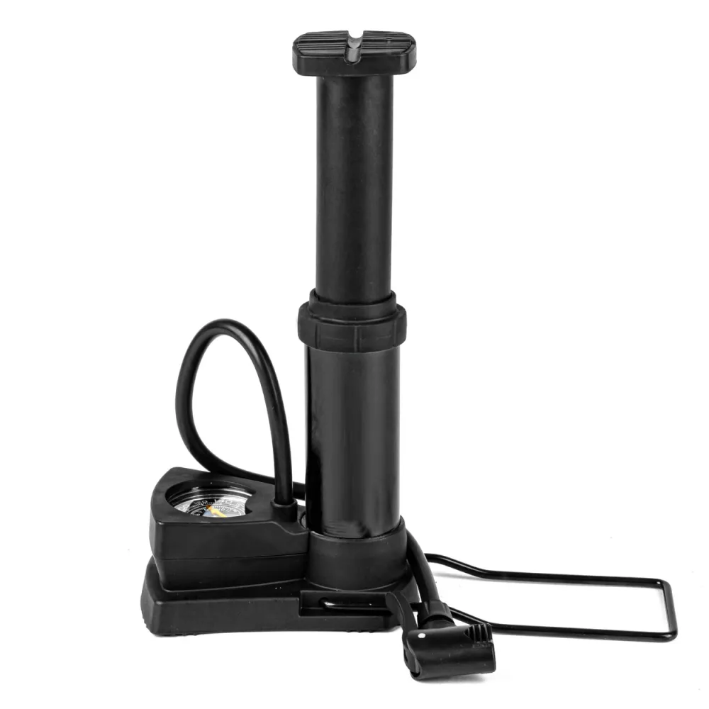 Lábpumpa,  oszlopos fémházban, mérőórával 11 Bar 160 PSI BU-X