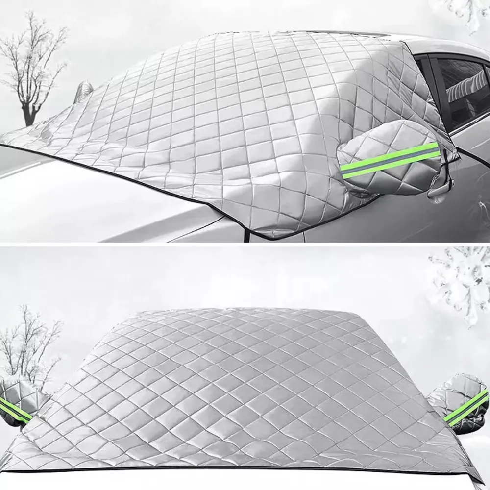 Szélvédőtakaró nagy ponyva tükör védelem HD W15527-1