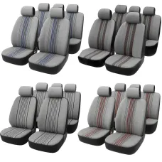 Univerzális üléshuzat szett bútor szövet anyagból 2/3-1/3 osztású Opel Astra F