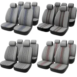 Univerzális üléshuzat szett bútor szövet anyagból 2/3-1/3 osztású Opel Astra F