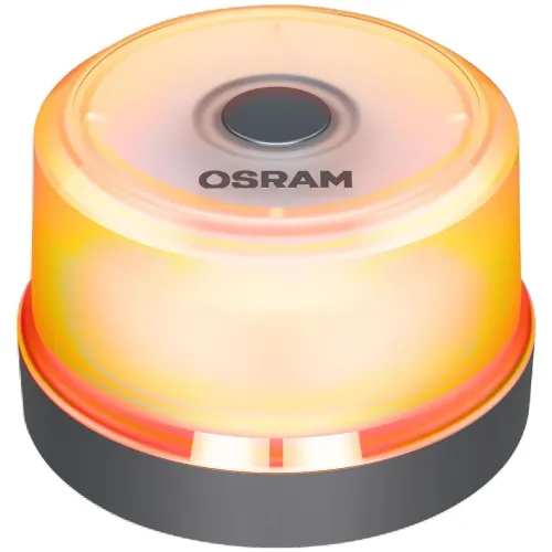 Vészvillogó mágneses biztonsági jelzőlámpa Osram LEDguardian SL102 V16