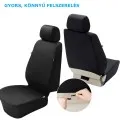 Univerzális vízhatlan üléshuzat garintúra fekete Al-929BK