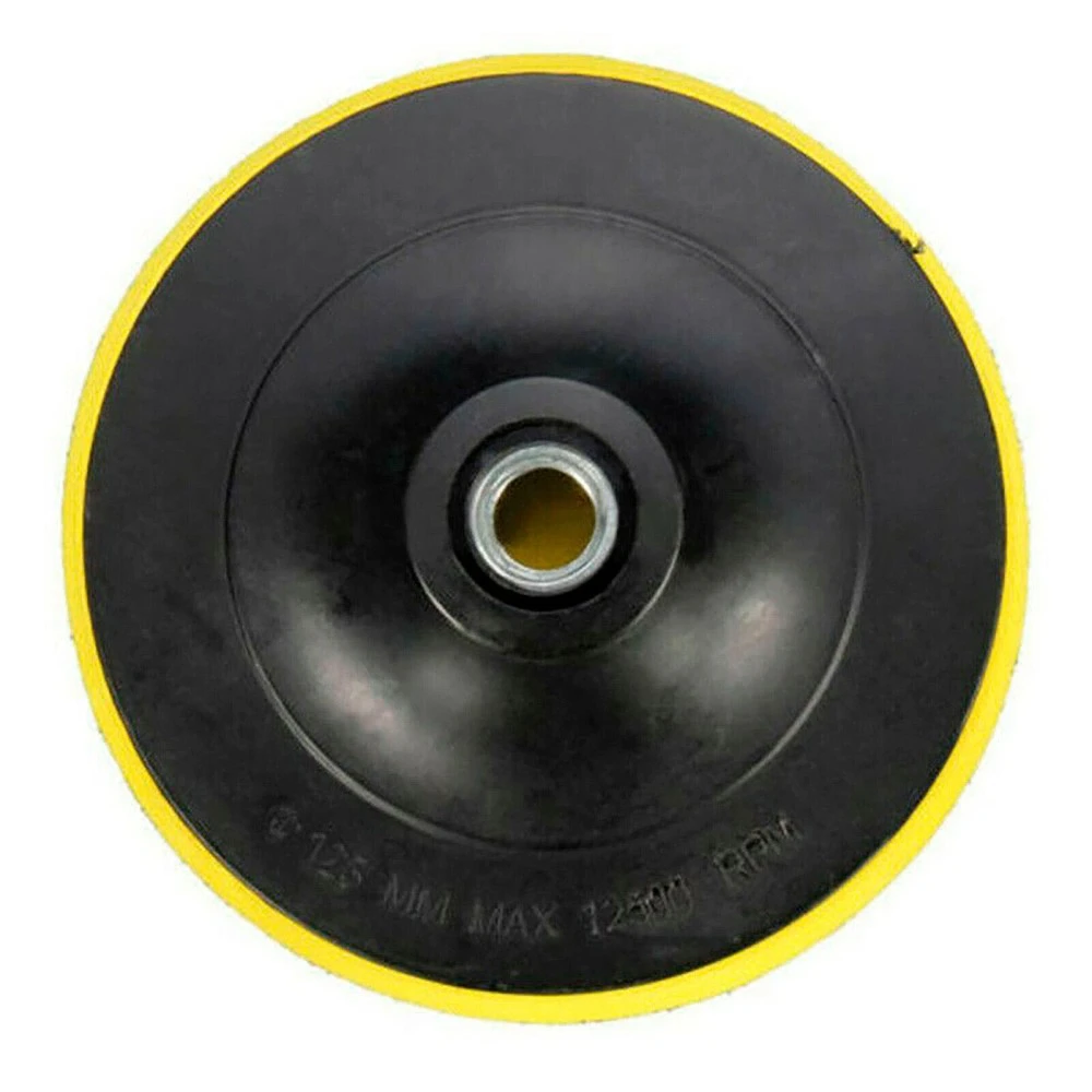 Polír szivacs fogó tépőzáras korong tokmánnyal 125mm W16373