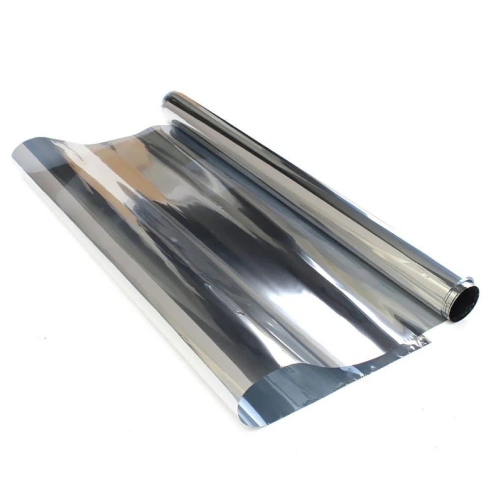 Ablaksötétítő tükör, silver fólia 75x300 cm