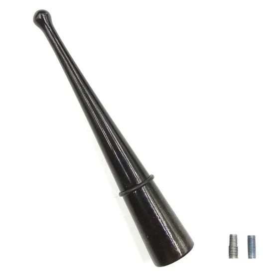 Antenna szár alumínium fekete 9 cm 15065