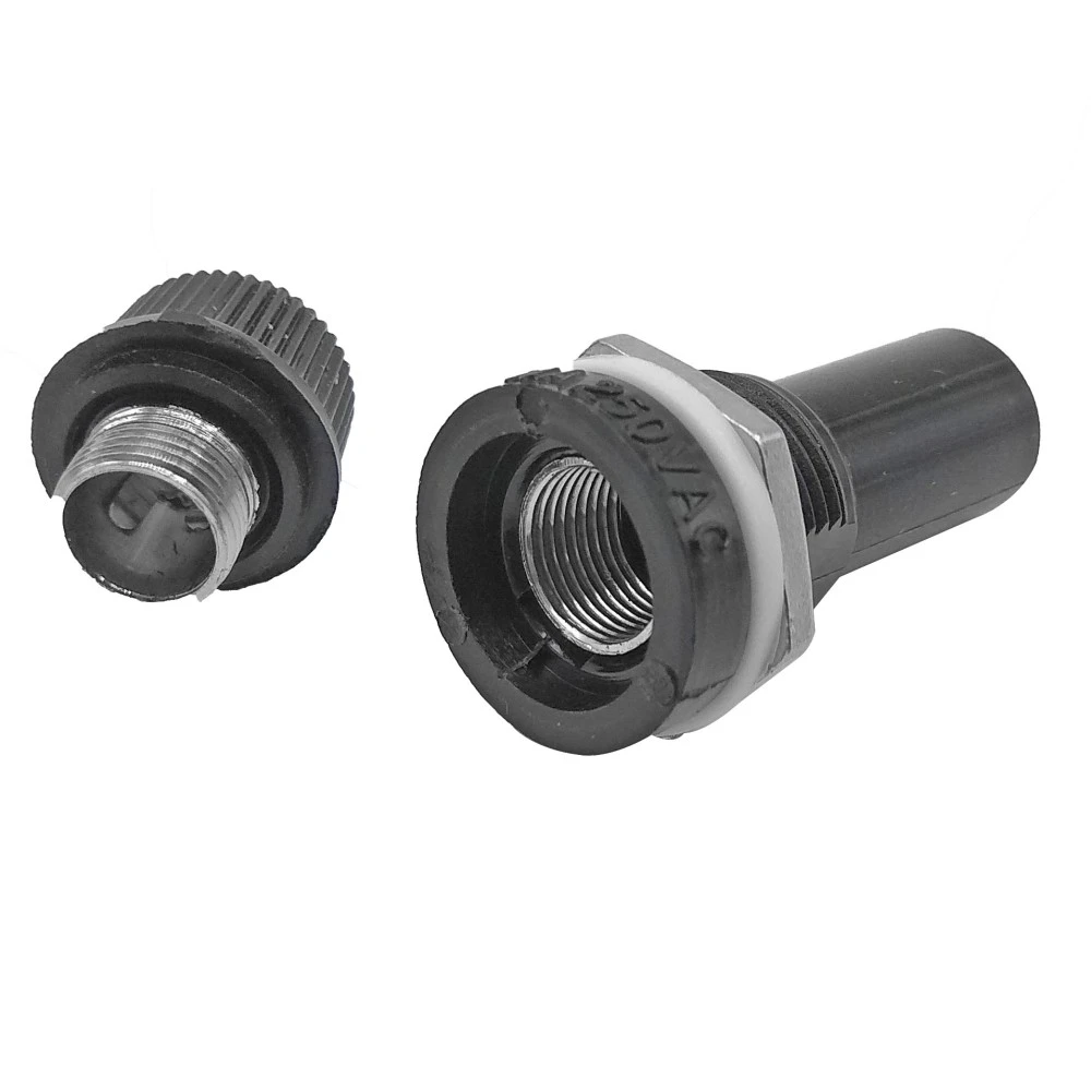 Beépíthető biztosíték foglalat hengeres 250V/10A 05261