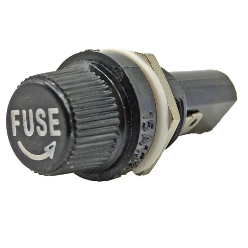 Beépíthető biztosíték foglalat hengeres 250V/10A 05261