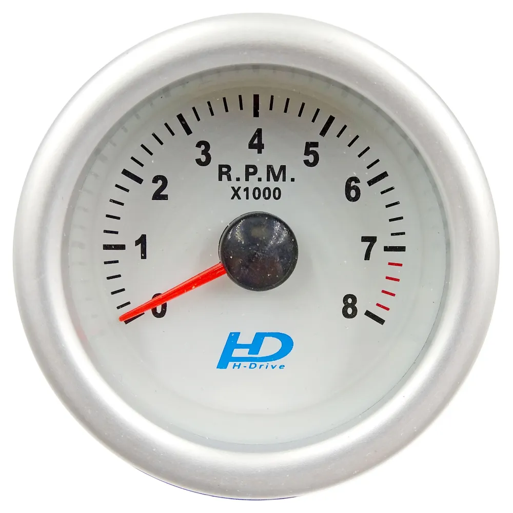 Műszer kék ledes fordulatszám mérő 52mm LED7705