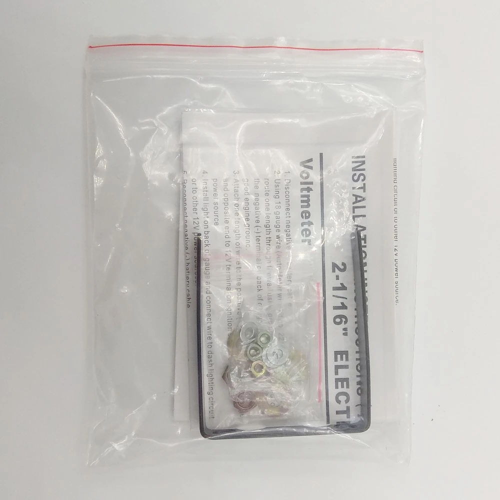 Műszer kék ledes olajnyomás mérő 52mm LED7704