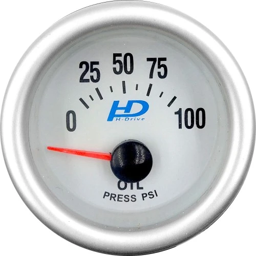 Műszer kék ledes olajnyomás mérő 52mm LED7704