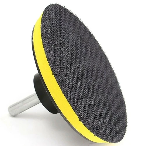 Polír szivacs fogó tépőzáras korong tokmánnyal 125mm W16373