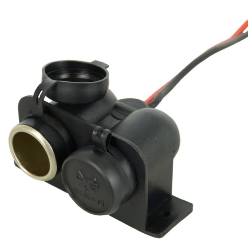 Szivargyújtó aljzat zárható 2db-os 12/24V/15A 0523483