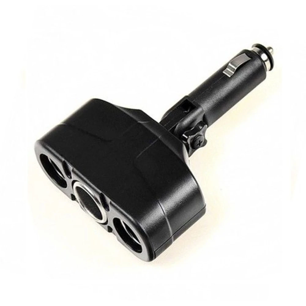 Szivargyújtó elosztó 3-as 12/24V dönthető WF032